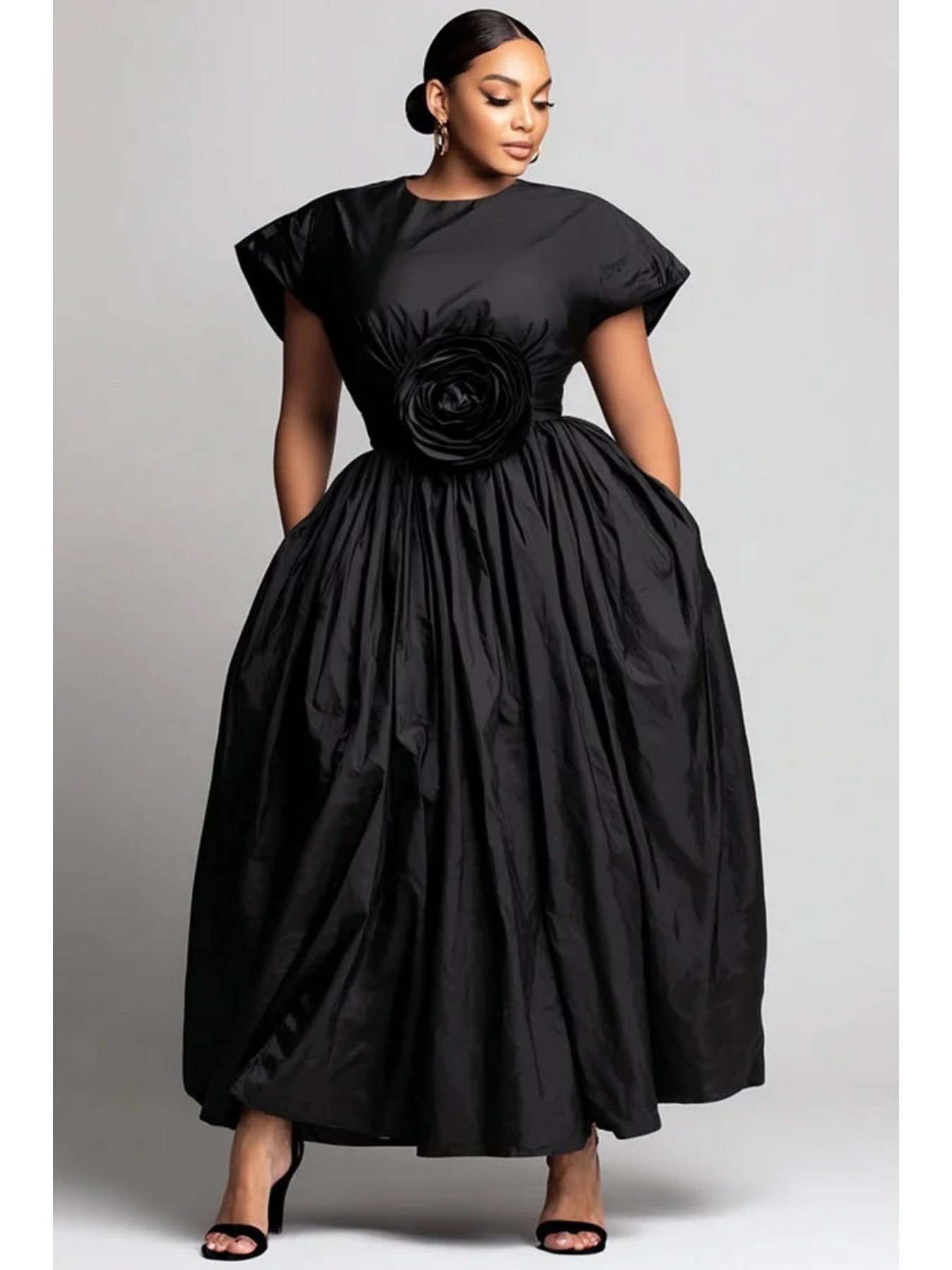 Tippet Line - Elegant Plus Size Formal Dress Round