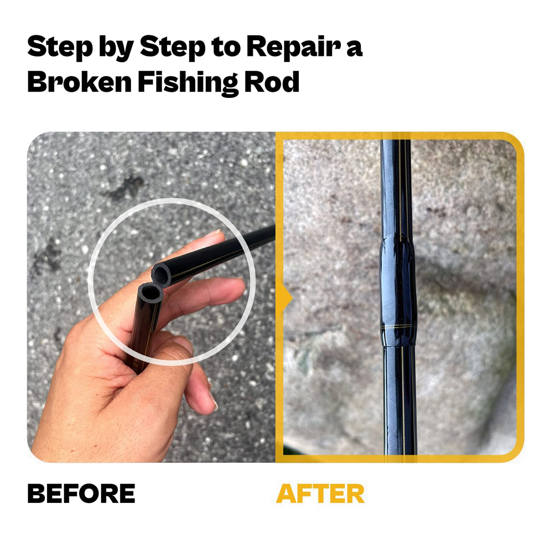 3Pcs Fishing Rod Repair Kit Ca - đánh giá và giá Freshwater Line