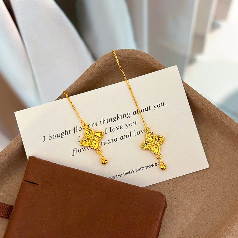 Fashion 18kt Gold Four Leaf Cl - đánh giá và giá Freshwater Line
